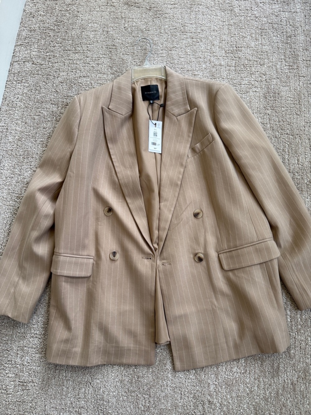 Dynamite Women’s double breasted blazer/jacket size L